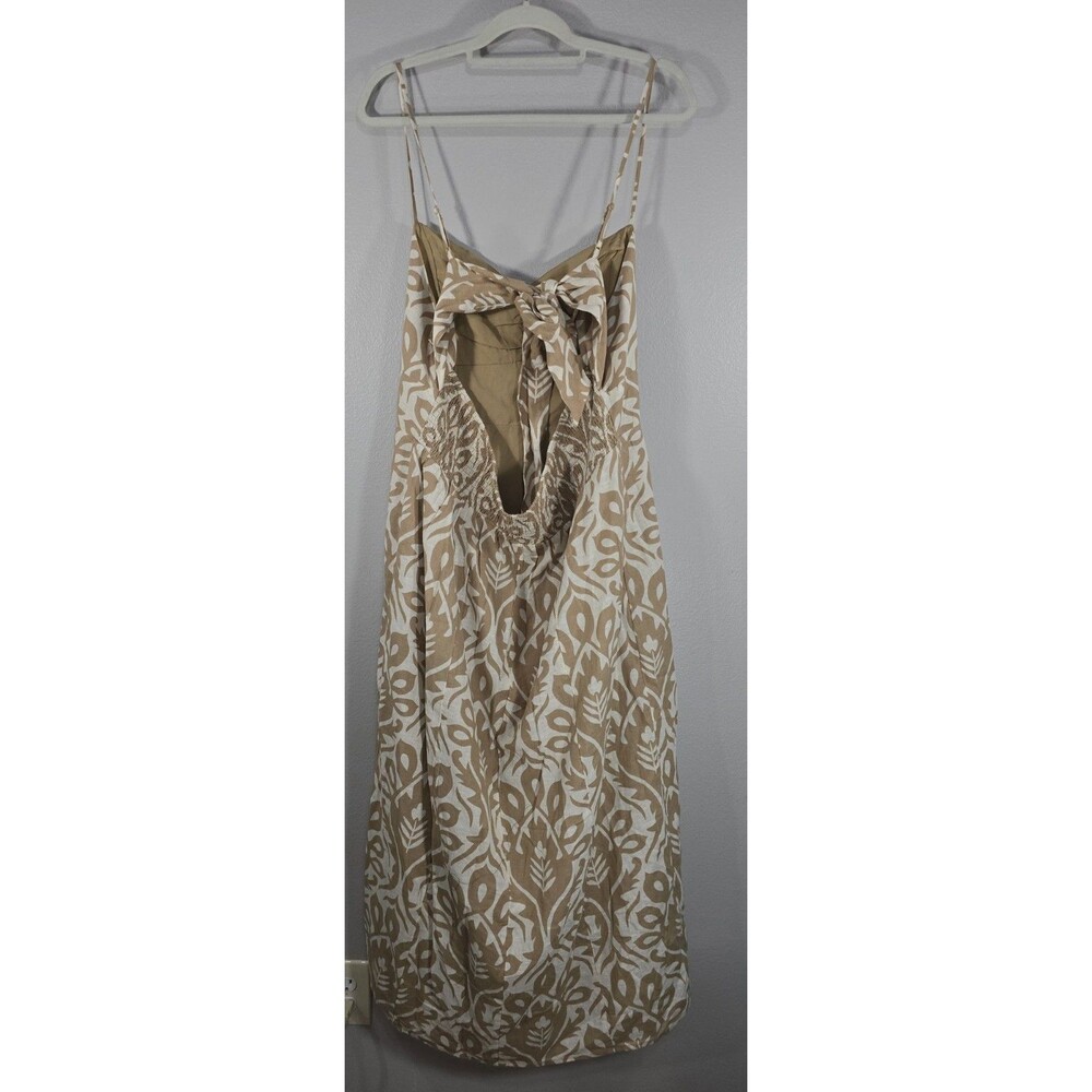 AMERICAN EAGLE Catie Corset Column Midi Dress Linen blend Slip dress boho XXL BX - Picture 7 of 10